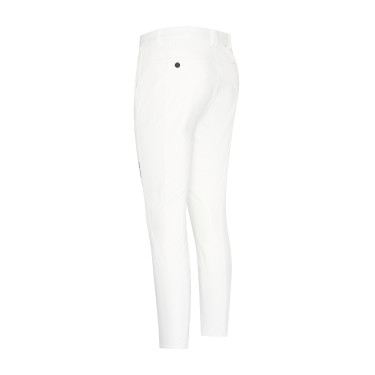Calça de equitação Euro-Star Marco KneeGrip Branco