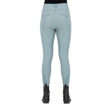 Legging de equitação Easy Rider Maxima FullGrip Chumbo Azul