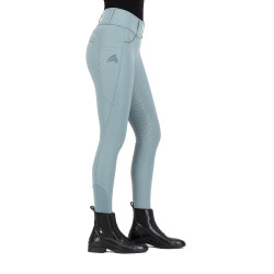 Legging de equitação Easy Rider Maxima FullGrip Chumbo Azul