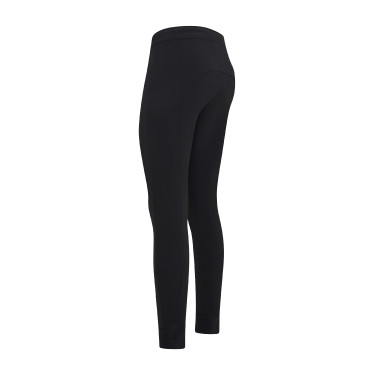 Calça de equitação Euro-Star Athleisuremen FullGrip masculino Preto