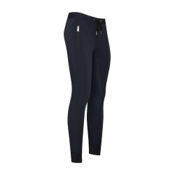 Calça de equitação Euro-Star Athleisuremen FullGrip masculino Azul-marinho