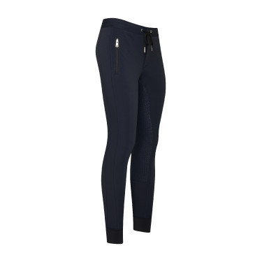 Calça de equitação Euro-Star Athleisuremen FullGrip masculino Azul-marinho