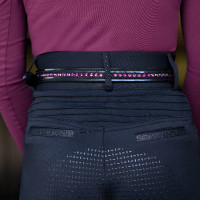 Cinto Sparkle Imperial Riding Olania Marrom rosado metálico Castanho