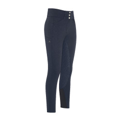 Calça de equitação Euro-star Aurelia Full Grip Noite Azul-marinho