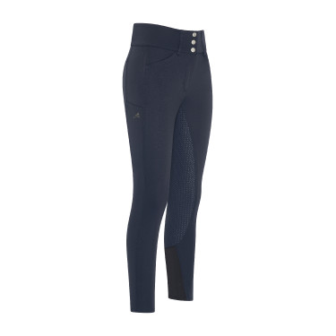 Calça de equitação Euro-star Aurelia Full Grip Noite Azul-marinho