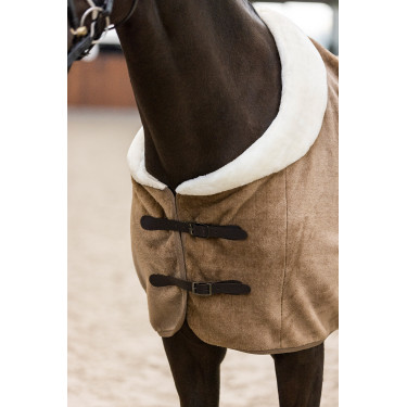 Cobertor polar Imperial Riding Ambient Galaxy Cappuccino Castanho