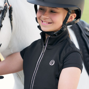 Colete Infantil Imperial Riding Izzy Sun Preto