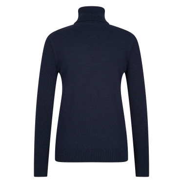 Suéter de gola alta HV Polo Dorothy Marinho Azul-marinho