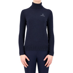 Suéter de gola alta HV Polo Dorothy Marinho Azul-marinho