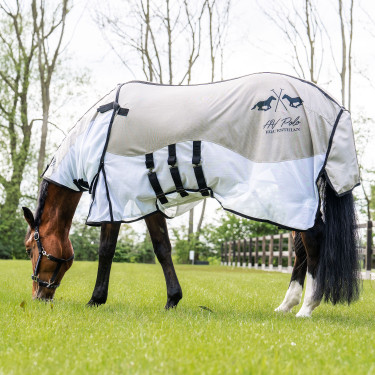 Capa anti-moscas UV HV Polo Nena Cinzento