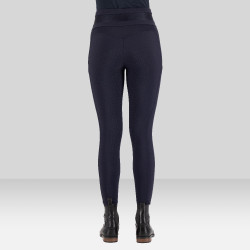 Calça de equitação Euro-Star Athletic Luxe FullGrip Noite Azul-marinho