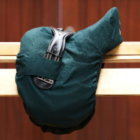 Capa de sela HV Polo Dressage Verde petróleo