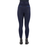 Legging de equitação Imperial Riding Comfi Sparks inverno FullGrip feminino Safira Azul Legging de equitação Imperial Riding Comfi Sparks inverno FullGrip feminino Safira Azul