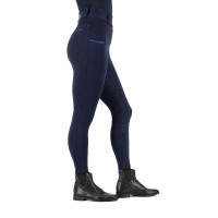 Legging de equitação Imperial Riding Comfi Sparks inverno FullGrip feminino Safira Azul Legging de equitação Imperial Riding Comfi Sparks inverno FullGrip feminino Safira Azul