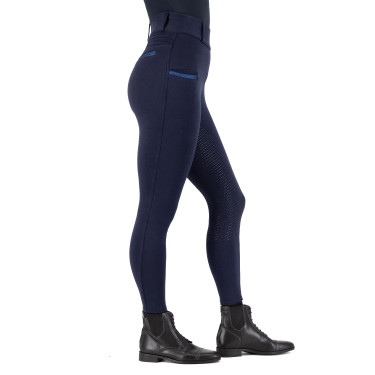 Legging de equitação Imperial Riding Comfi Sparks inverno FullGrip feminino Safira Azul Legging de equitação Imperial Riding Comfi Sparks inverno FullGrip feminino Safira Azul