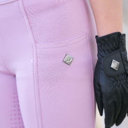 Legging de equitação infantil Imperial Riding Tessy Light Bailarina Rosa