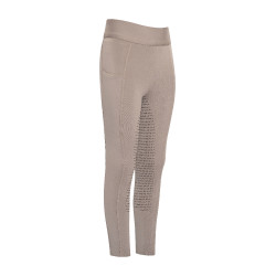 Legging de equitação infantil Imperial Riding Tessy Light Carvão vegetal Cinzento