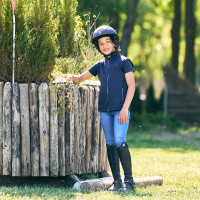 Colete Imperial Riding Charlie infantil Marinho Azul-marinho