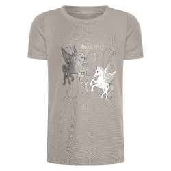 Camiseta Imperial Riding Star Sky infantil Carvão vegetal Cinzento