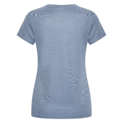 Camiseta de manga curta Imperial Riding Hally feminina Pedra-da-lua Laranja