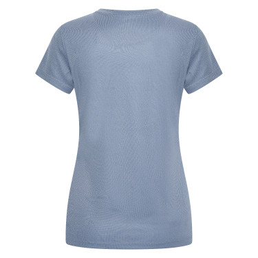 Camiseta de manga curta Imperial Riding Hally feminina Pedra-da-lua Laranja