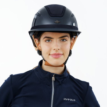 Capacete HV Polo Magnifica Marinho brilhante