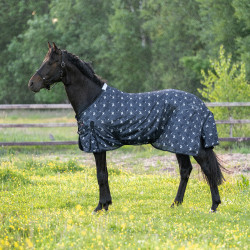 Capa anti-moscas Imperial Riding Carlys Pó de fada cinza AOP Motivos Capa anti-moscas Imperial Riding Carlys Pó de fada cinza AOP Motivos