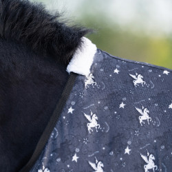 Capa anti-moscas Imperial Riding Carlys Pó de fada cinza AOP Motivos Capa anti-moscas Imperial Riding Carlys Pó de fada cinza AOP Motivos