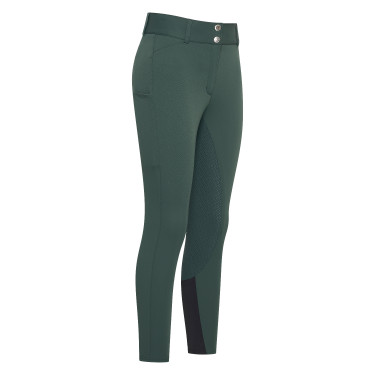 Calça de equitação HV Polo Cleo FullGrip Verde petróleo