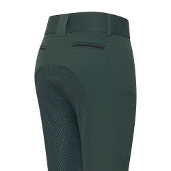 Calça de equitação HV Polo Cleo FullGrip Verde petróleo