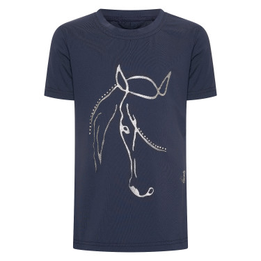 Camiseta HV Polo Wendy Infantil Marinho Azul-marinho Camiseta HV Polo Wendy Infantil Marinho Azul-marinho