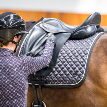 Manta de sela HV Polo Peggy Dressage Preto