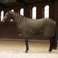Manta polar com pescoço Imperial Riding Fundamental Verde-oliva