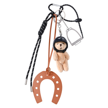 Pingente de bolsa HV Polo Bear rider Marinho Azul-marinho