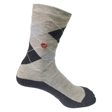 Meias Imperial Riding Queen of Diamonds infantil Cinza mesclado Cinzento