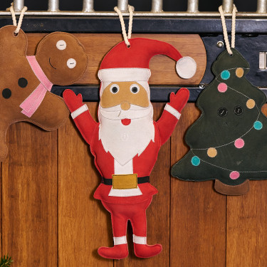 Brinquedo para box Imperial Riding Santa Vermelho