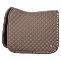 Manta de sela Imperial Riding Basic Cotton Dressage Palha Castanho