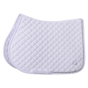 Manta de sela Imperial Riding Basic cotton GP Branco Manta de sela Imperial Riding Basic cotton GP Branco