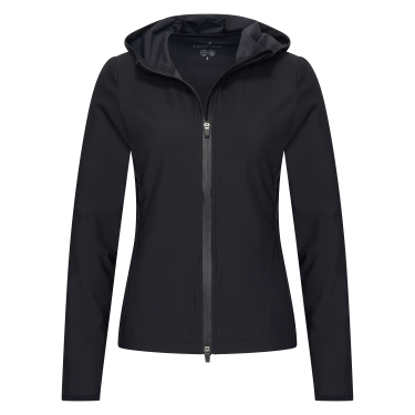 Casaco com capuz Euro-Star Madeleine mulher Preto