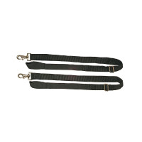 Tiras de perna Weatherbeeta Preto