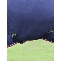 Capa ComFiTec Essential Turnout WeatherBeeta 50 g combo Marinho / bordô Azul