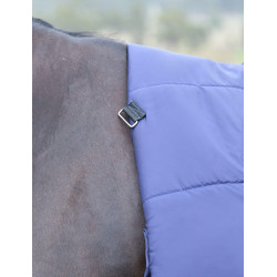 Capa ComFiTec Essential Turnout WeatherBeeta 50 g combo Marinho / bordô Azul