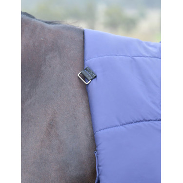 Capa ComFiTec Essential Turnout WeatherBeeta 50 g combo Marinho / bordô Azul