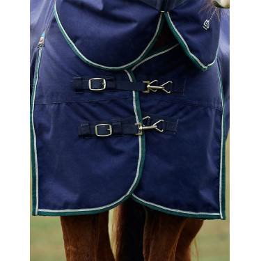 Manta ComFiTec Plus Dynamic Weatherbeeta 0g com pescoço destacável Marinho / verde floresta Azul Manta ComFiTec Plus Dynamic Weatherbeeta 0g com pescoço destacável Marinho / verde floresta Azul