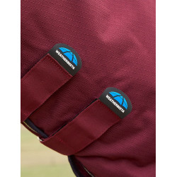 Manta ComFiTec Prelim Turnout WeatherBeeta Combo 0g Bordô / marinho Bord&amp;ocirc;