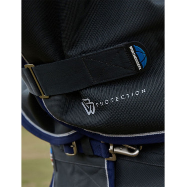 Manta ComFiTec Ultra Turnout WeatherBeeta com pescoço destacável 100 g Preto