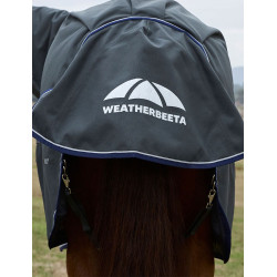 Manta ComFiTec Ultra Turnout WeatherBeeta com pescoço destacável 100 g Preto