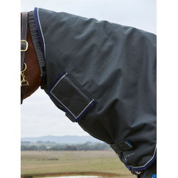 Manta ComFiTec Ultra Turnout WeatherBeeta com pescoço destacável 100 g Preto