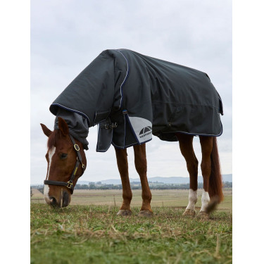 Manta ComFiTec Ultra Turnout WeatherBeeta com pescoço destacável 100 g Preto