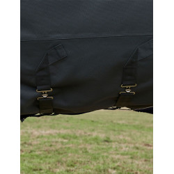 Manta ComFiTec Ultra Turnout WeatherBeeta com pescoço destacável 100 g Preto
